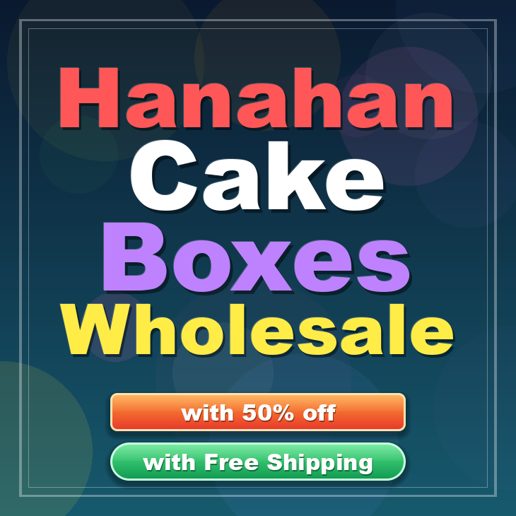Hanahan cake boxes