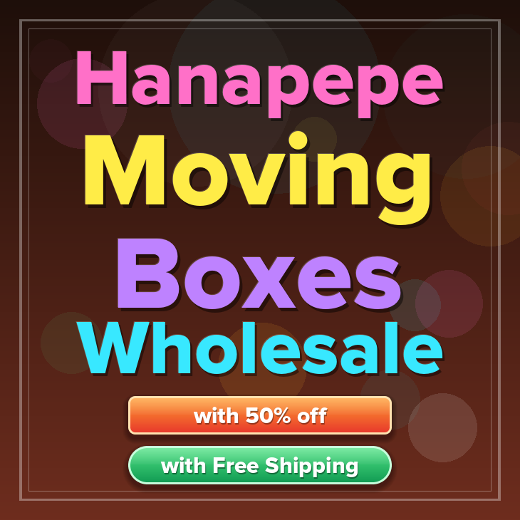 Hanapepe moving boxes