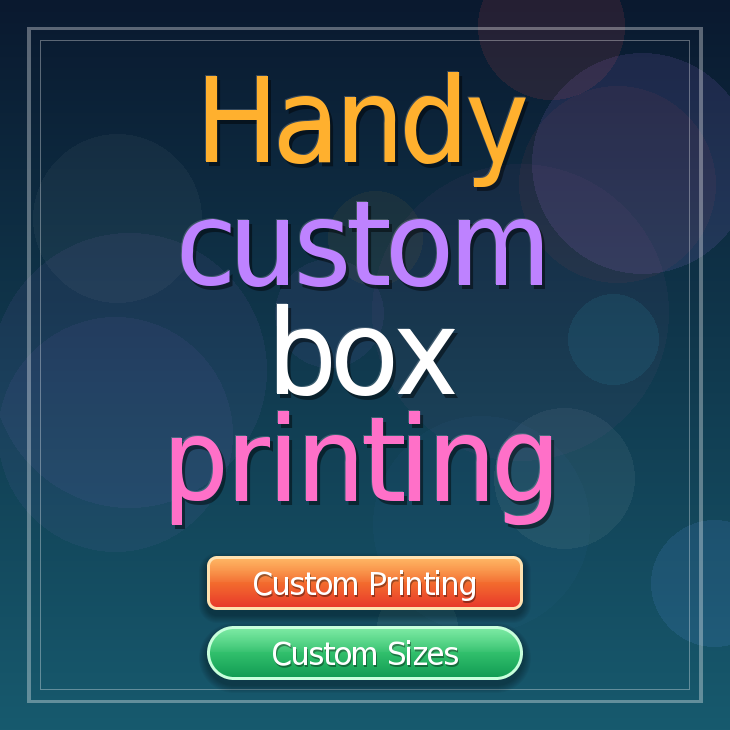 Handy custom box printing