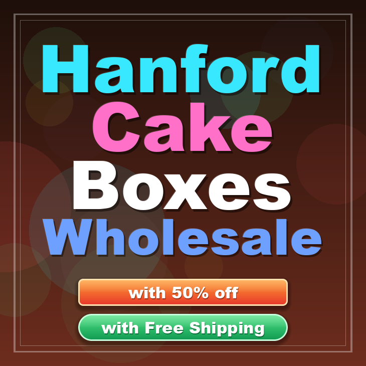 Hanford cake boxes