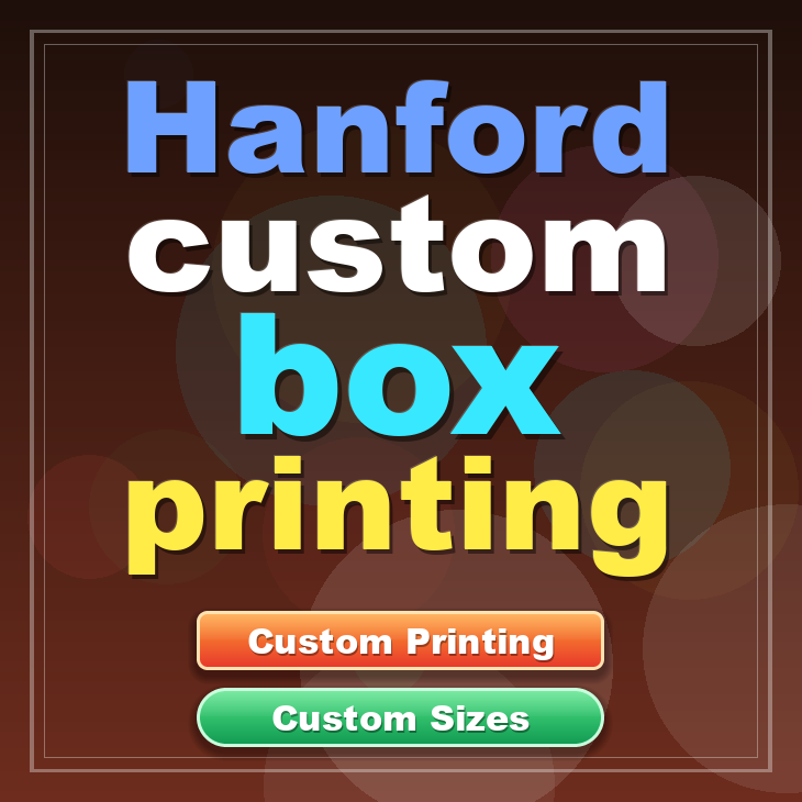 Hanford custom box printing
