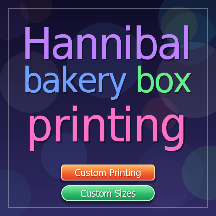 Hannibal bakery box printing