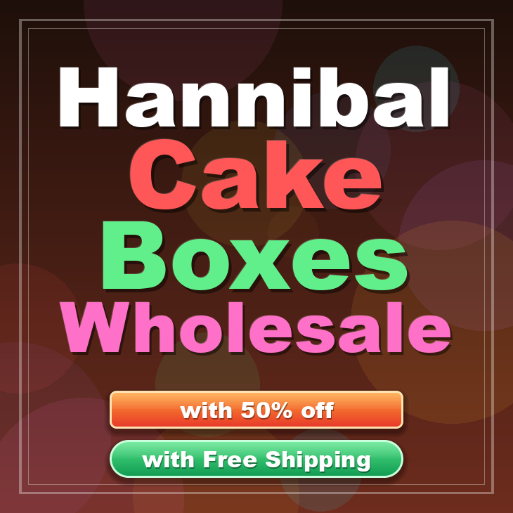 Hannibal cake boxes