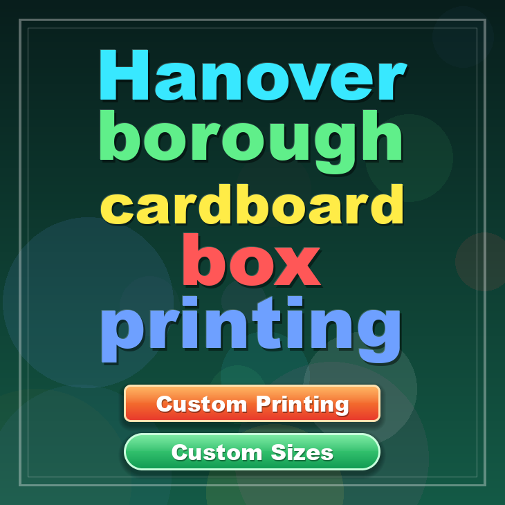 Hanover borough cardboard box printing