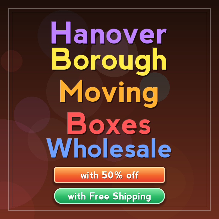 Hanover Borough moving boxes