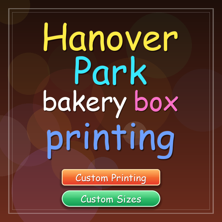 Hanover Park bakery box printing