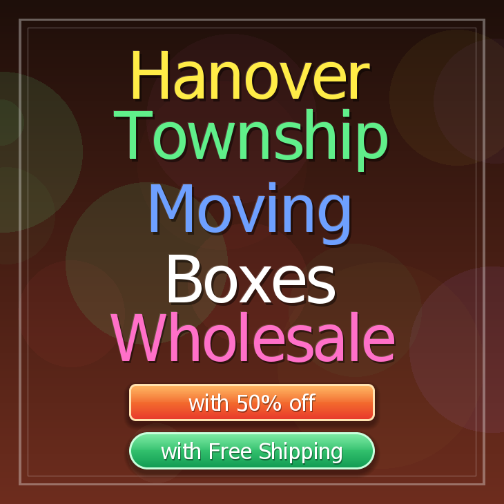 Hanover Township moving boxes
