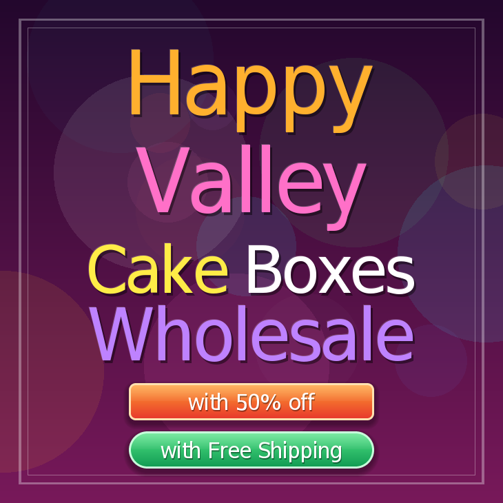 Happy Valley cake boxes