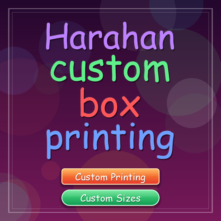 Harahan custom box printing