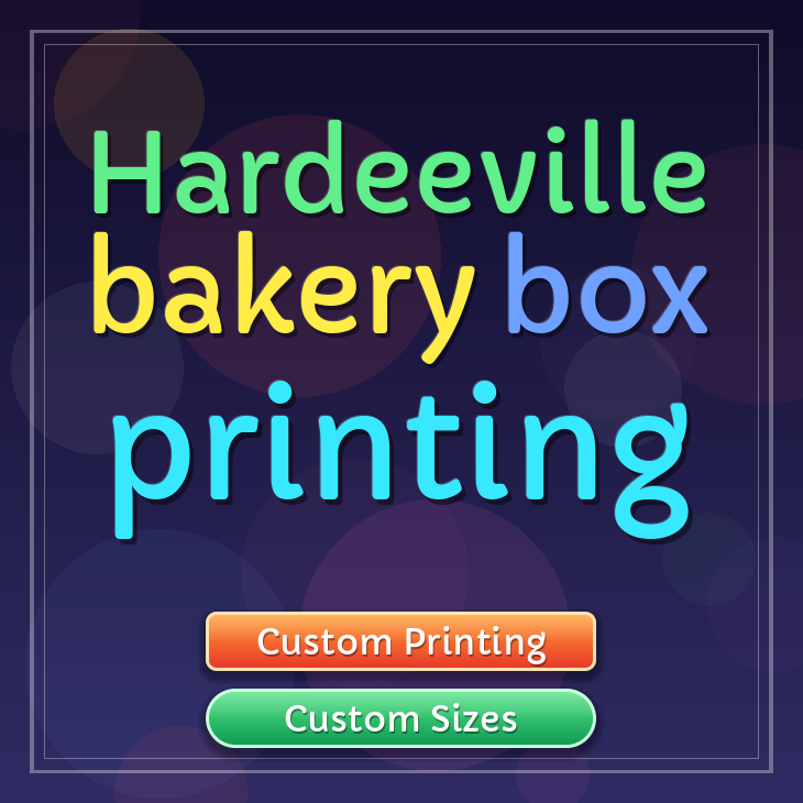 Hardeeville bakery box printing