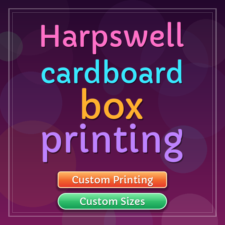 Harpswell cardboard box printing