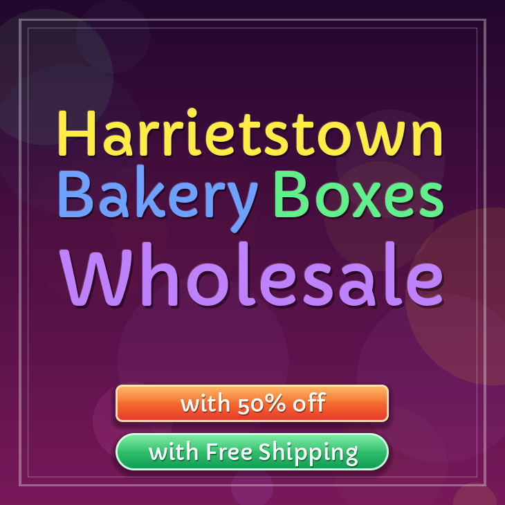 Harrietstown bakery boxes