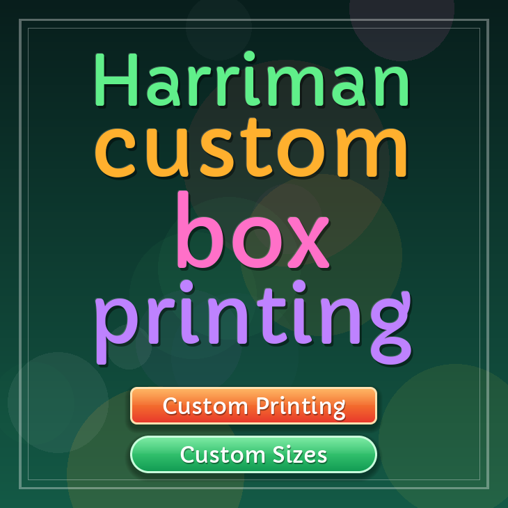 Harriman custom box printing