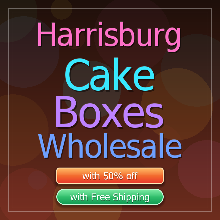 Harrisburg cake boxes