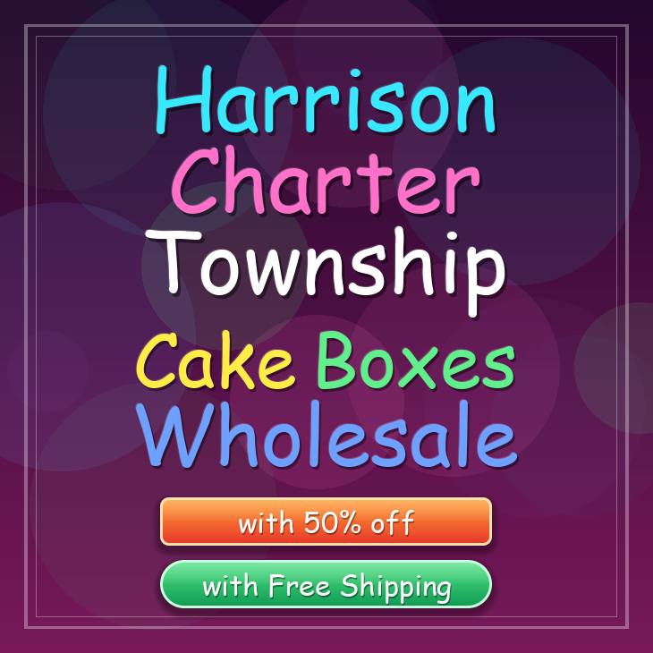 Harrison Charter Township cake boxes