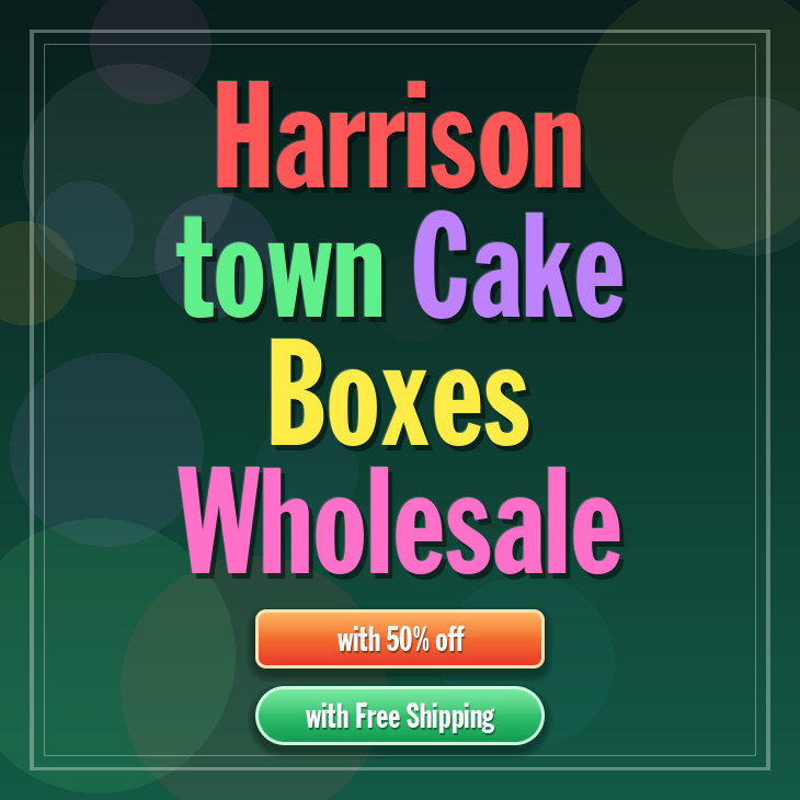 Harrison Town cake boxes