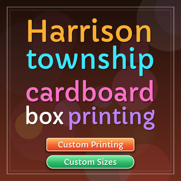 Harrison township cardboard box printing