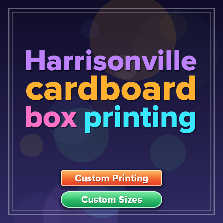 Harrisonville cardboard box printing