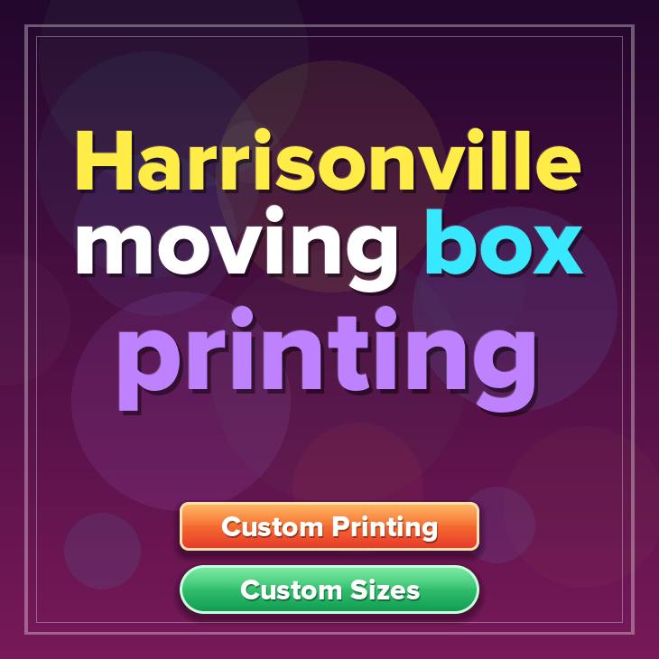 Harrisonville moving box printing