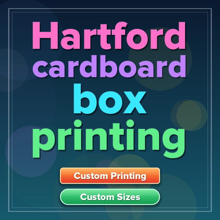 Hartford cardboard box printing