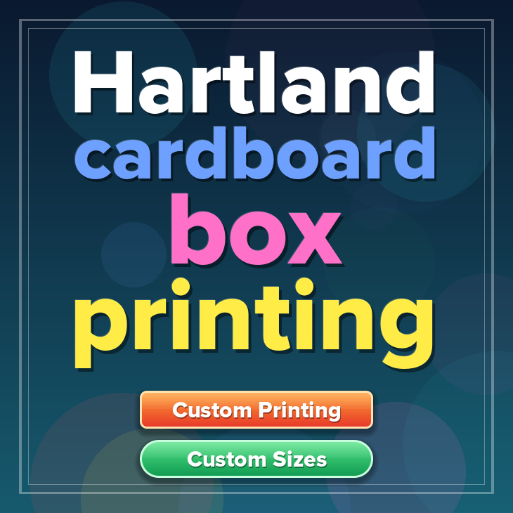 Hartland cardboard box printing