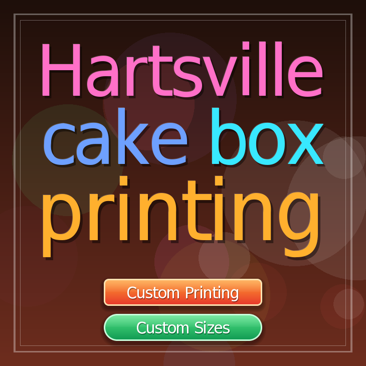 Hartsville cake box printing