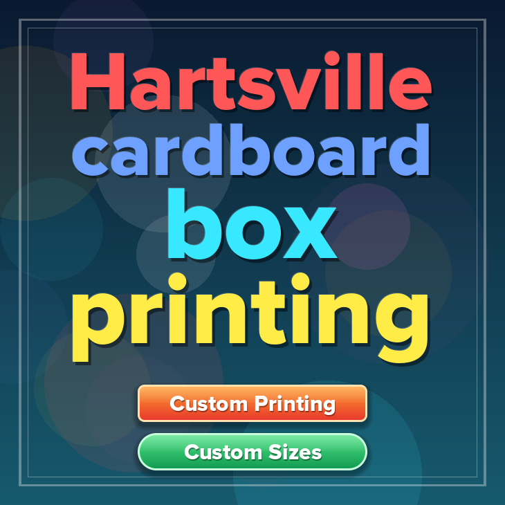 Hartsville cardboard box printing