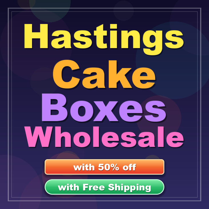 Hastings cake boxes