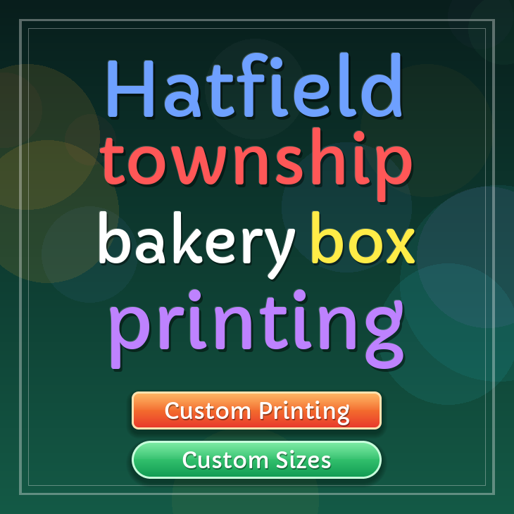 Hatfield Township bakery box printing