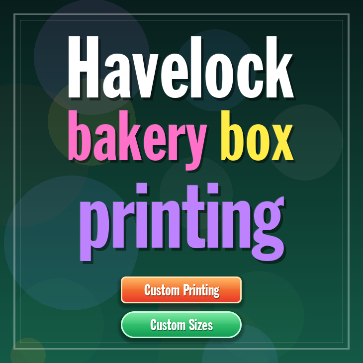 Havelock bakery box printing