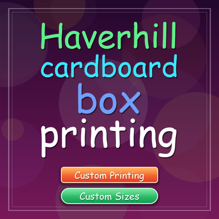 Haverhill cardboard box printing