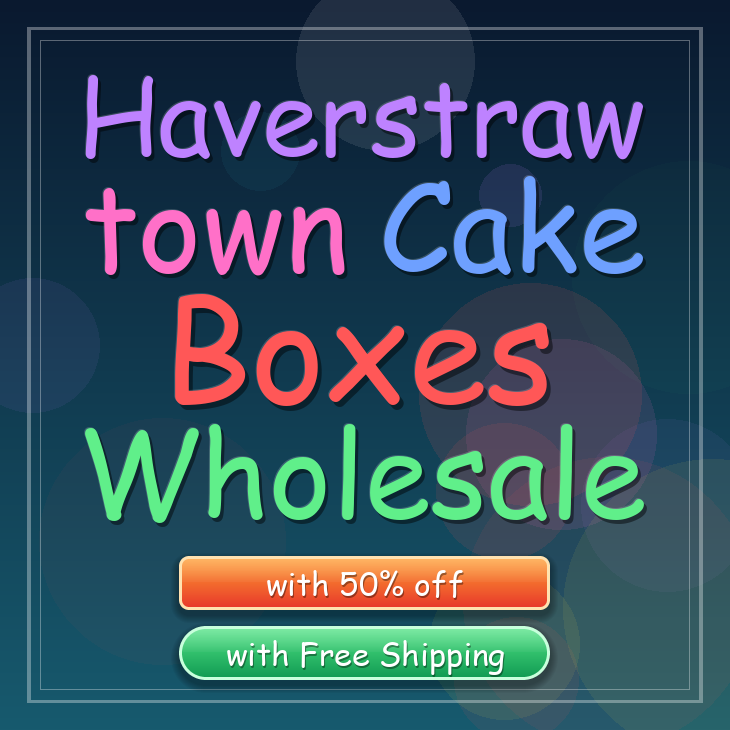 Haverstraw Town cake boxes