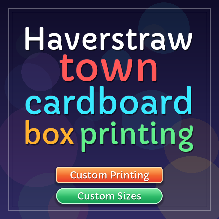 Haverstraw town cardboard box printing