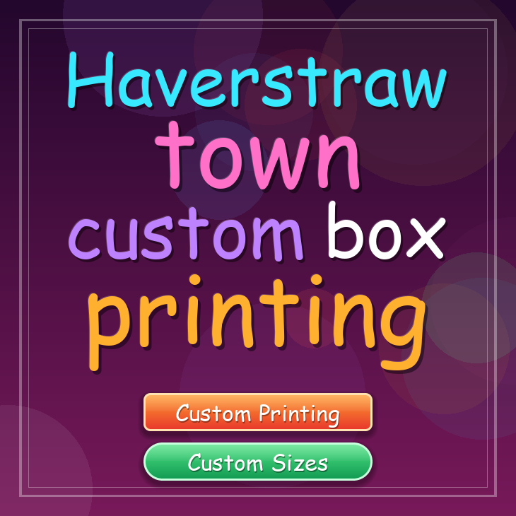 Haverstraw town custom box printing