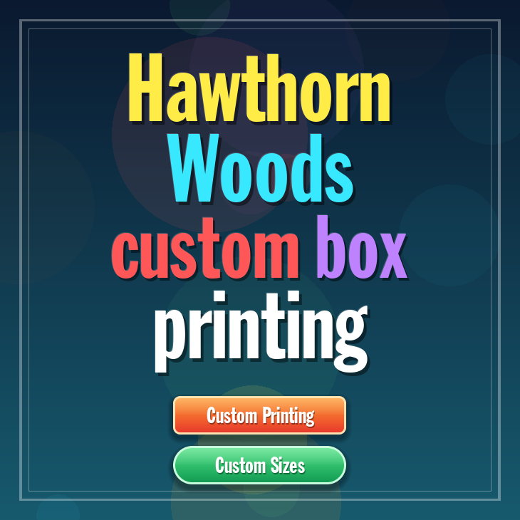 Hawthorn Woods custom box printing