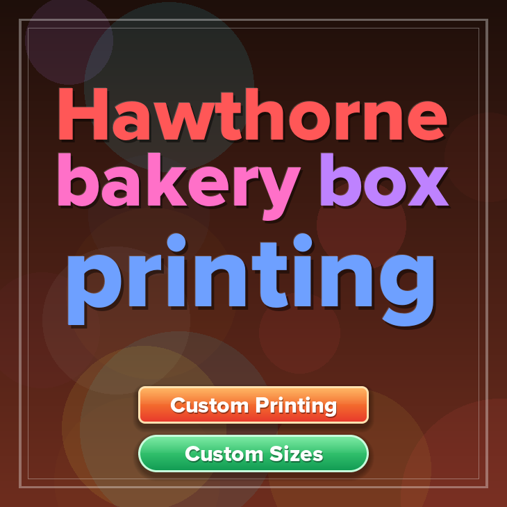 Hawthorne bakery box printing
