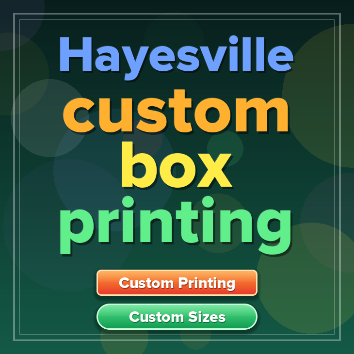Hayesville custom box printing