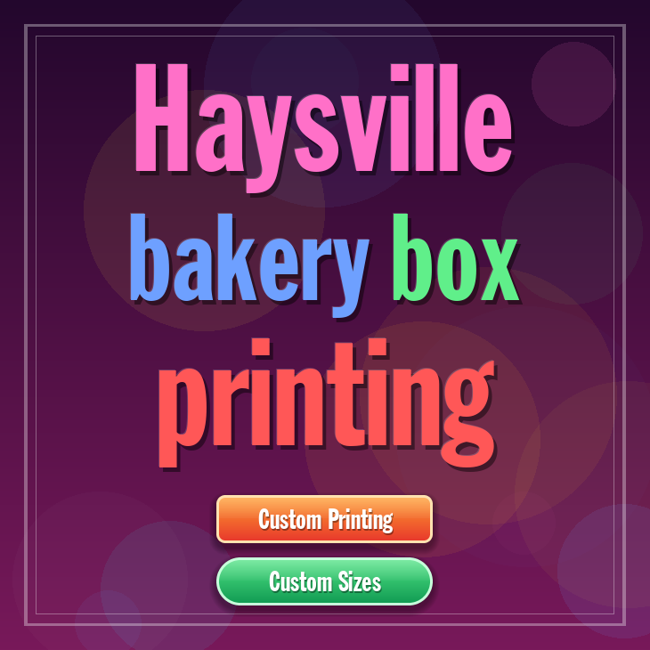 Haysville bakery box printing