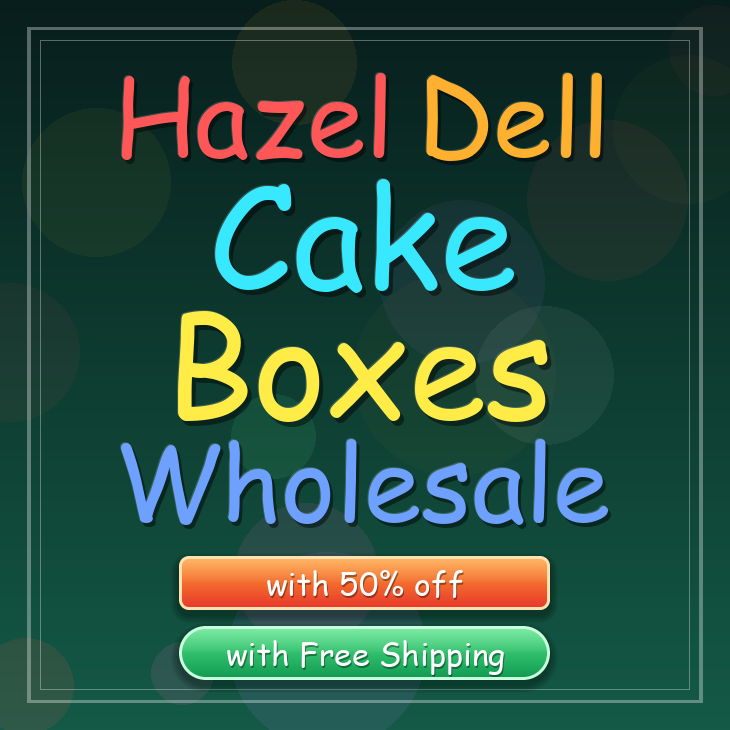 Hazel Dell cake boxes