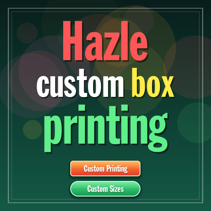 Hazle custom box printing