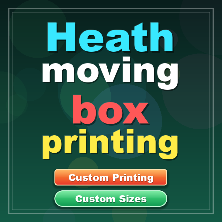 Heath moving box printing