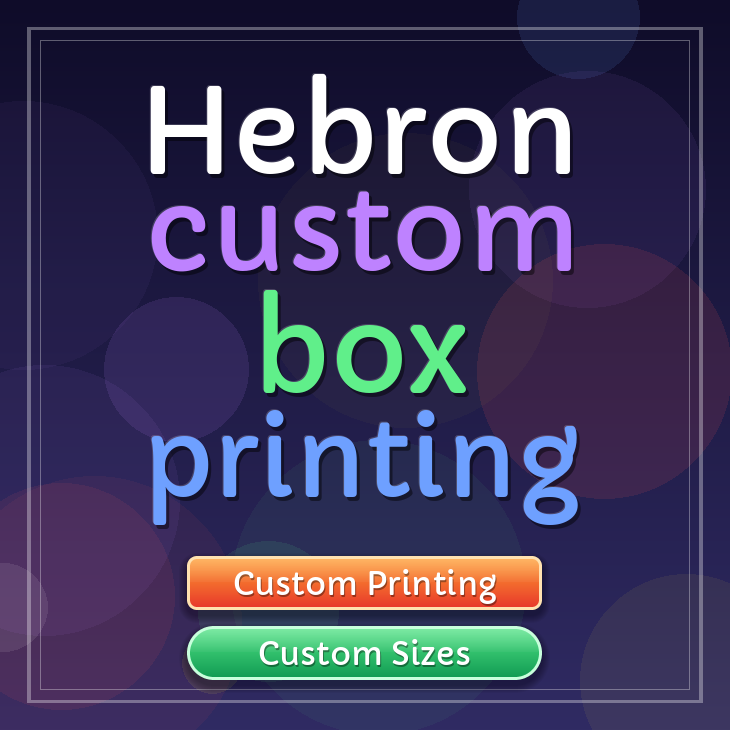 Hebron custom box printing