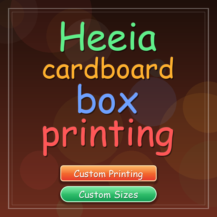 Heeia cardboard box printing