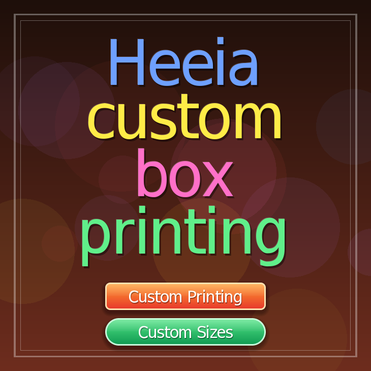 Heeia custom box printing