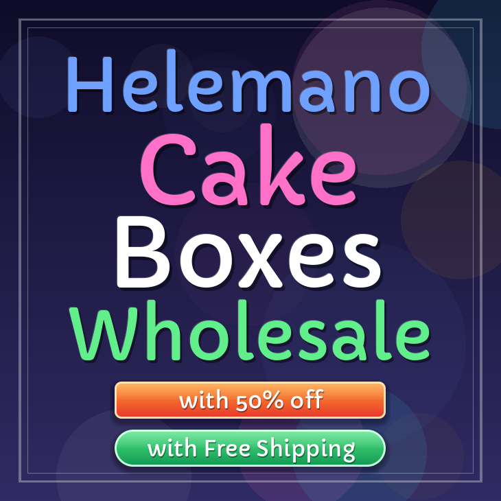 Helemano cake boxes