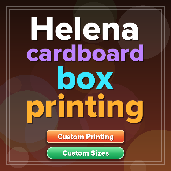Helena cardboard box printing