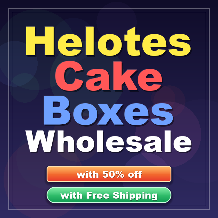 Helotes cake boxes