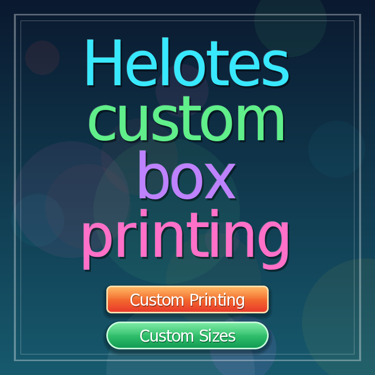 Helotes custom box printing