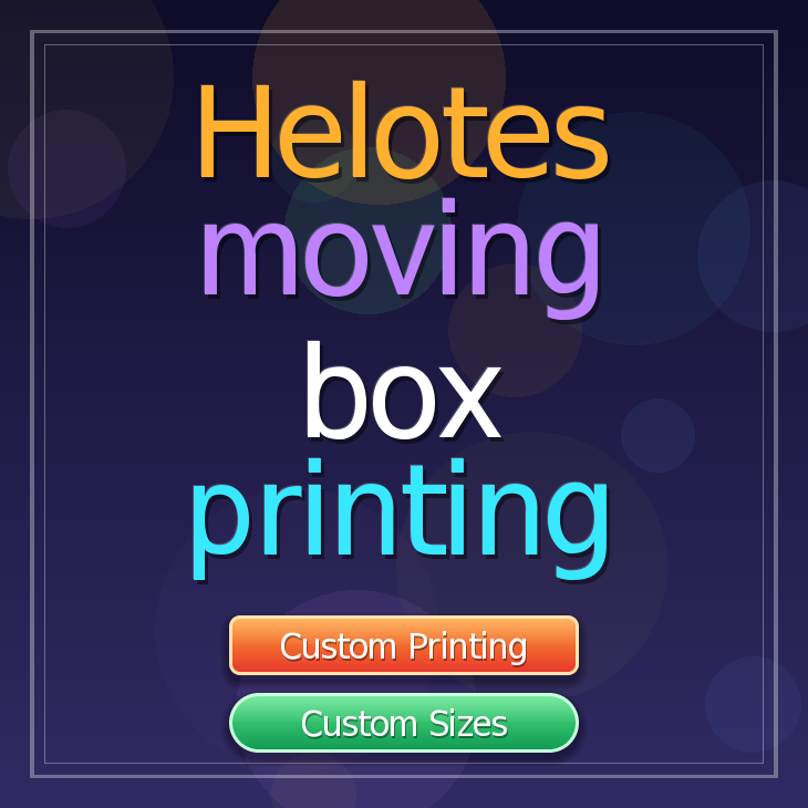 Helotes moving box printing