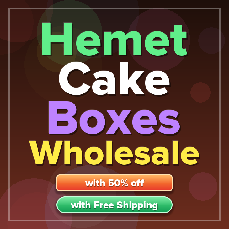Hemet cake boxes